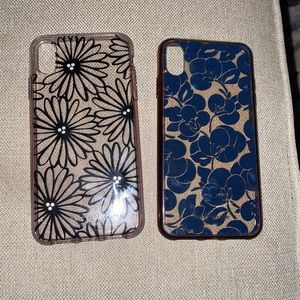 2 iPhone XS Max Kate spade cases